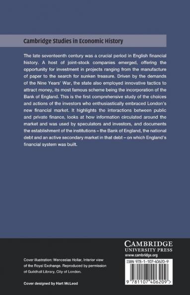 The Origins of English Financial Markets