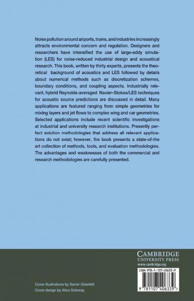 Large-Eddy Simulation for Acoustics