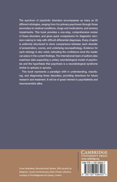 The Spectrum of Psychotic Disorders