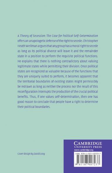 A Theory of Secession