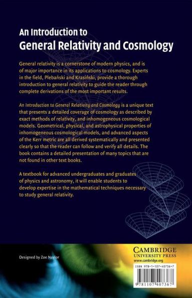 An Introduction to General Relativity and Cosmology
