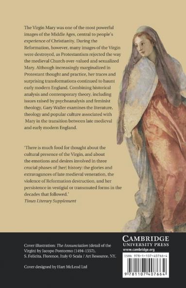 The Virgin Mary in Late Medieval and Early Modern English Literature and Popular Culture