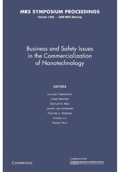 Business and Safety Issues in the Commercialization of Nanotechnology