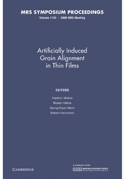 Artificially Induced Grain Alignment in Thin Films