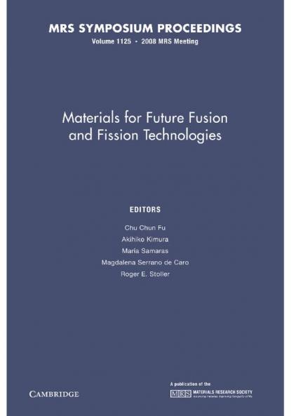 Materials for Future Fusion and Fission Technologies
