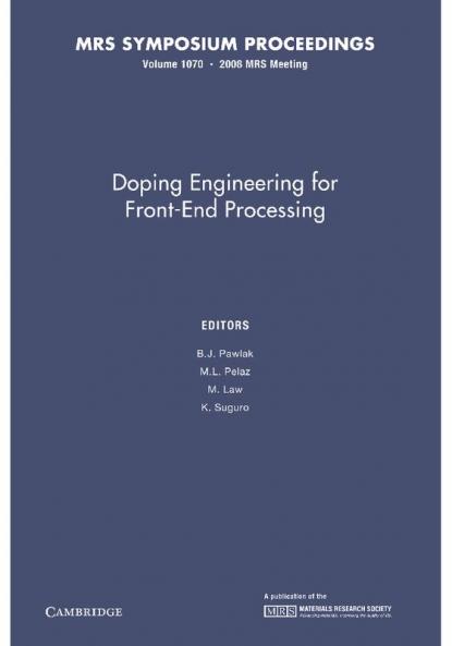 Doping Engineering for Front-End Processing