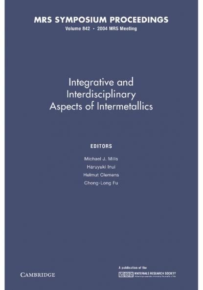 Intergrative and Inerdisciplinary Aspects of Intermetallics