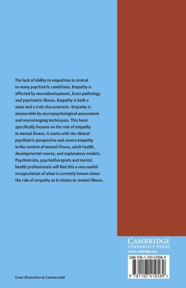 Empathy in Mental Illness