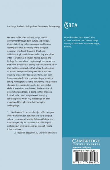 Between Biology and Culture