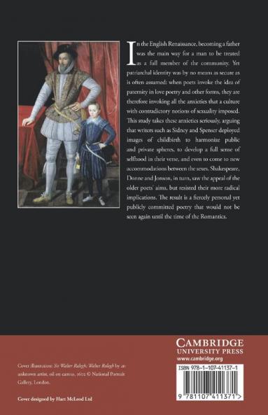 Poetry and Paternity in Renaissance England