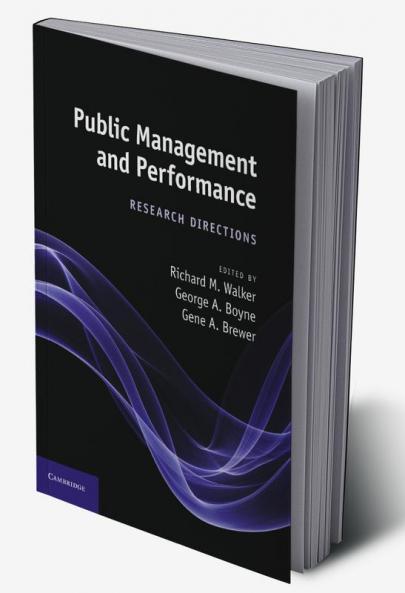 Public Management and Performance