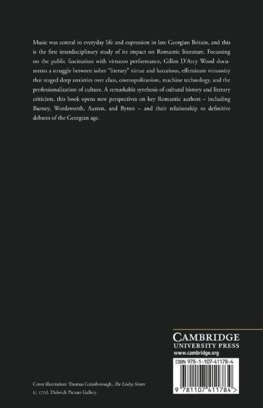 Romanticism and Music Culture in Britain 1770-1840