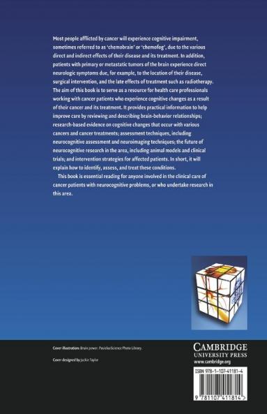 Cognition and Cancer. Edited by Christina A. Meyers and James R. Perry