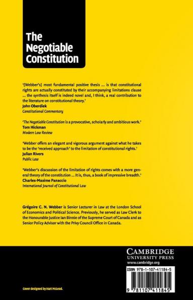 The Negotiable Constitution