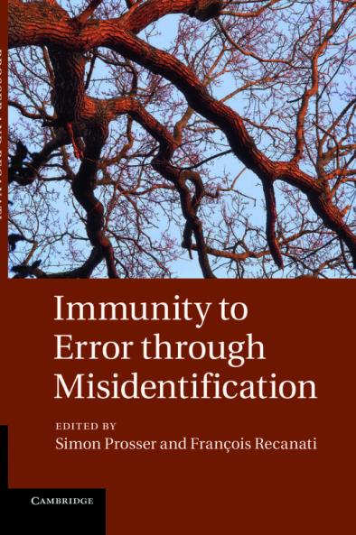 Immunity to Error Through Misidentification