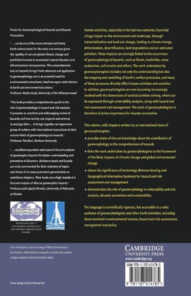 Geomorphological Hazards and Disaster Prevention