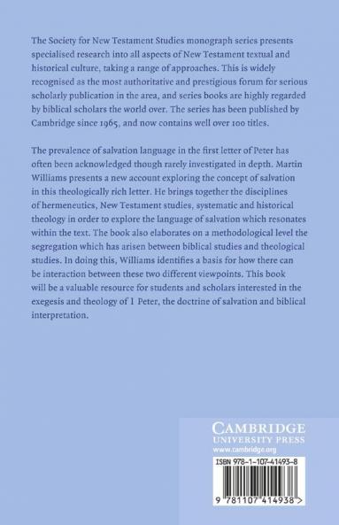 The Doctrine of Salvation in the First Letter of Peter
