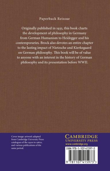 An Introduction to Contemporary German Philosophy
