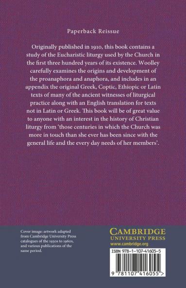 The Liturgy of the Primitive Church