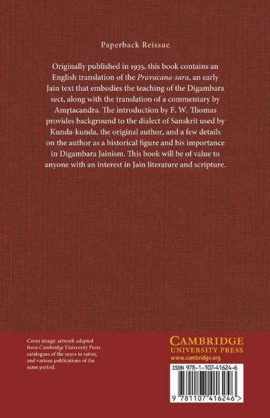 The Pravacana-S Ra of Kunda-Kunda C Rya