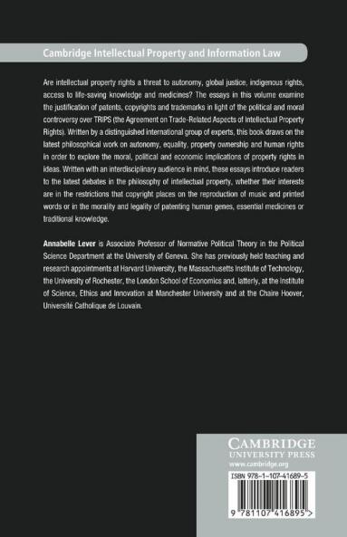 New Frontiers in the Philosophy of Intellectual             Property