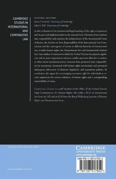 The Right to Reparation in International Law for Victims of Armed Conflict