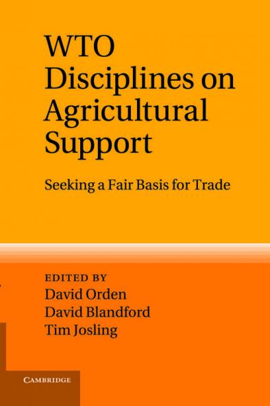 Wto Disciplines on Agricultural Support