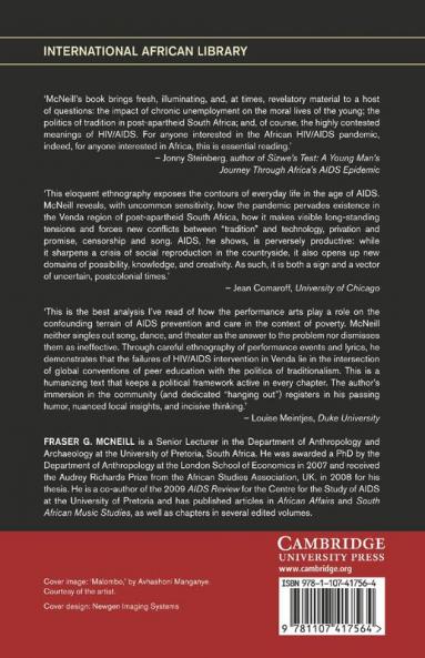 AIDS Politics and Music in South Africa