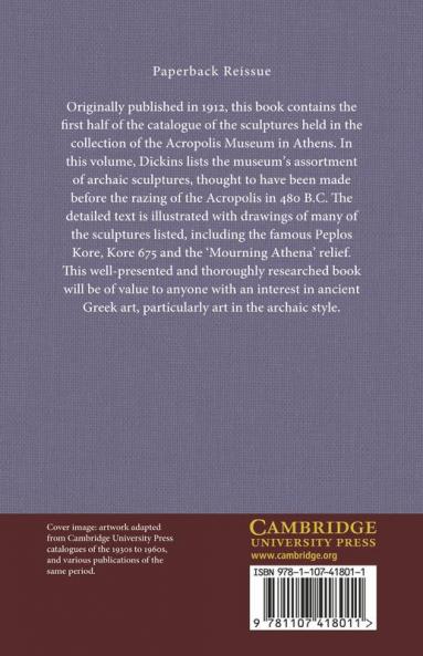 Catalogue of the Acropolis Museum