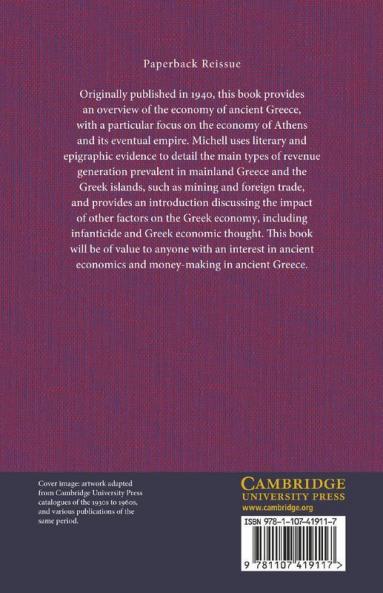 The Economics of Ancient Greece