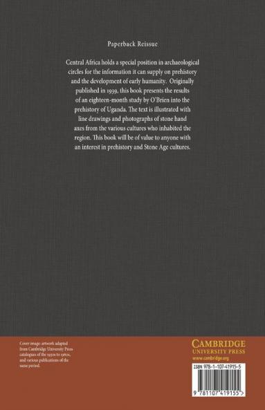 The Prehistory of Uganda Protectorate