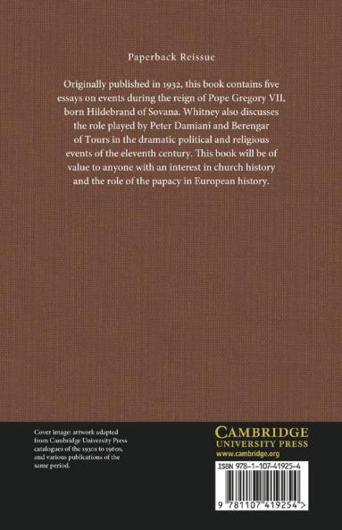 Hildebrandine Essays