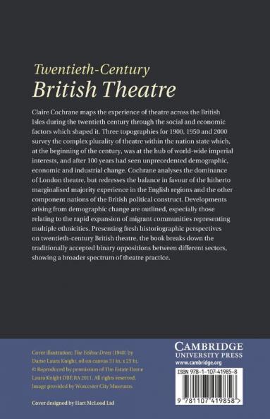 Twentieth-Century British Theatre