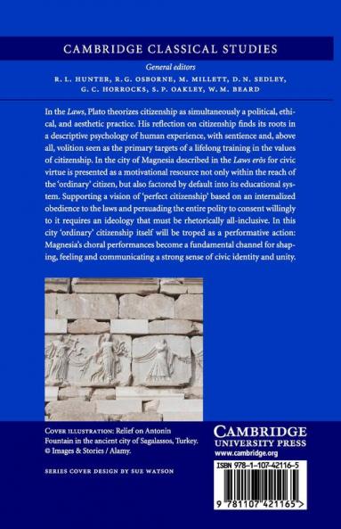 Performing Citizenship in Plato's Laws
