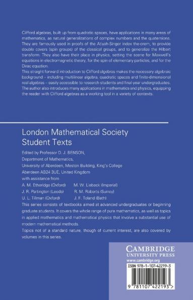 Clifford Algebras