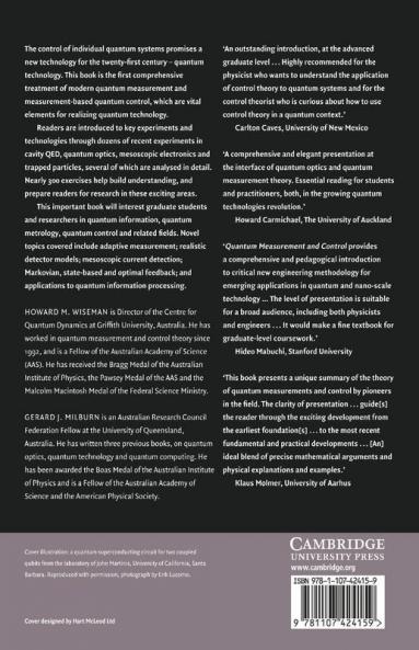 Quantum Measurement and Control