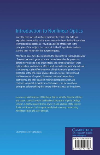 Introduction to Nonlinear Optics