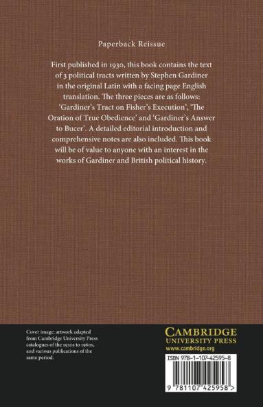 Obedience in Church and State