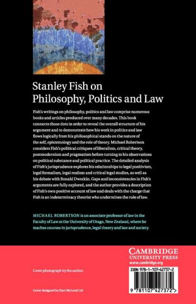 Stanley Fish on Philosophy Politics and Law
