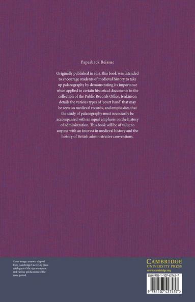 Palaeography and the Practical Study of Court Hand