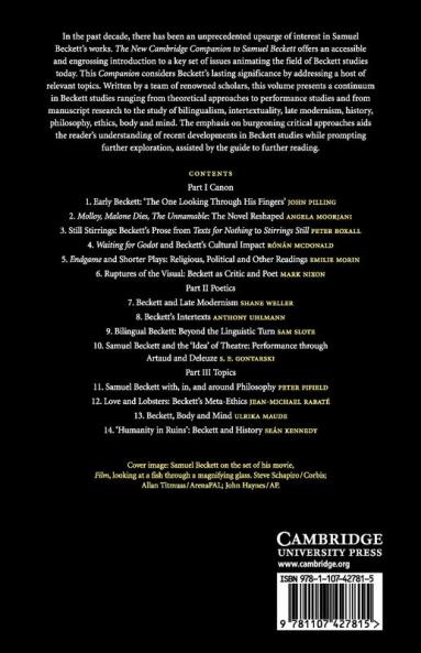 The New Cambridge Companion to Samuel Beckett