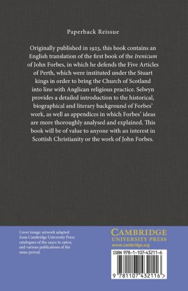 The First Book of the Irenicum