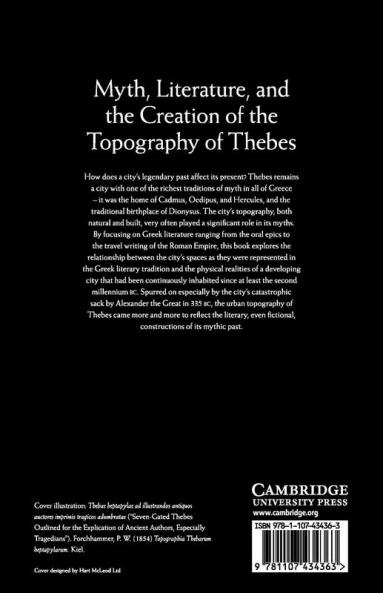 Myth Literature and the Creation of the Topography of Thebes