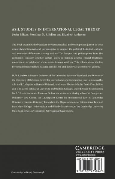 Parochialism Cosmopolitanism and the Foundations of International Law