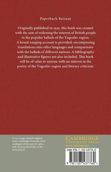 Yugoslav Popular Ballads