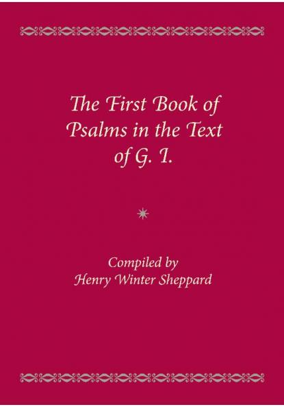 The First Book of Psalms in the Text of G.1.