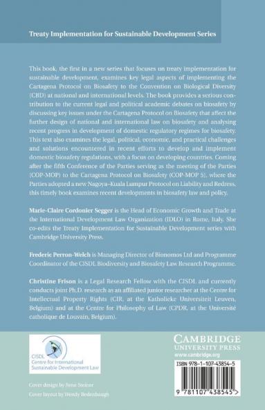 Legal Aspects of Implementing the Cartagena Protocol on Biosafety