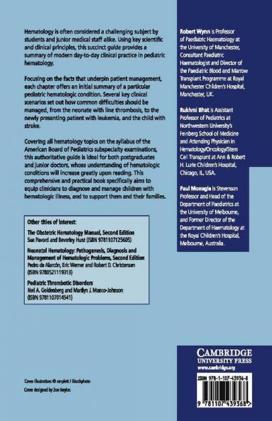Pediatric Hematology