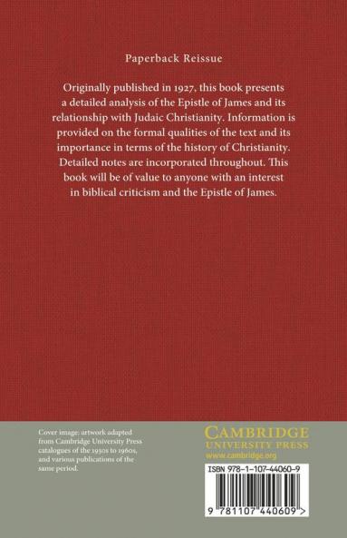 The Epistle of St James and Judaic Christianity