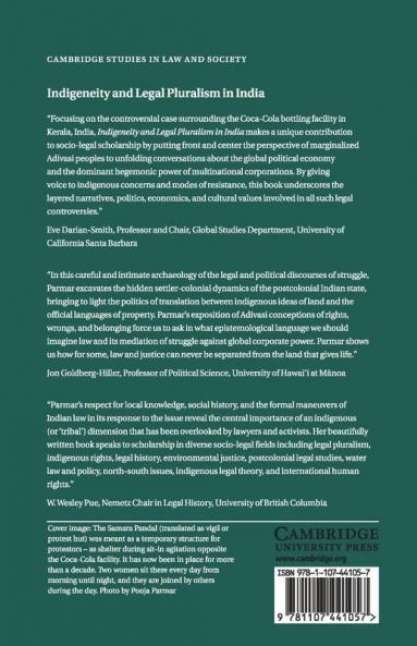 Indigeneity and Legal Pluralism in India